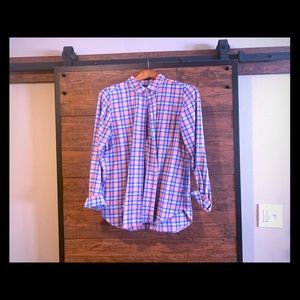 JCrew flannel shirt EUC size 4